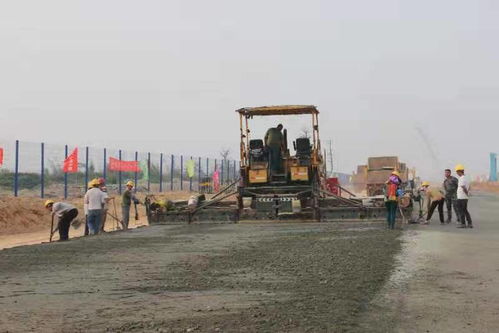 節日施工忙，大崗先進制造業基地加速建設